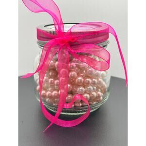 Prom & Wedding, Graduation, Jewelry Mystery Jar - Pink & White Pearl Collection